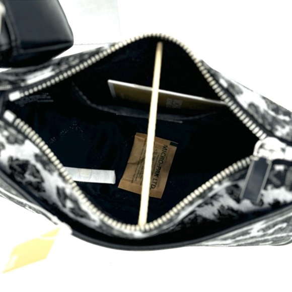 Michael Kors Jet Set Medium Leopard Logo Crossbody Bag W Case for Apple AirPods - Picture 8 of 11